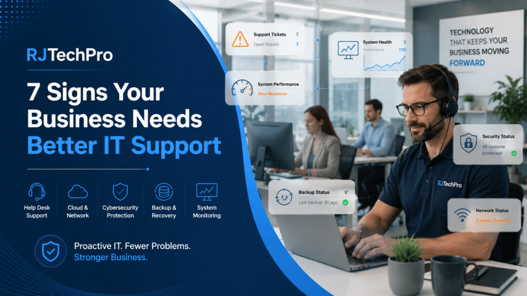 7 Signs Your Business Needs Better IT Support